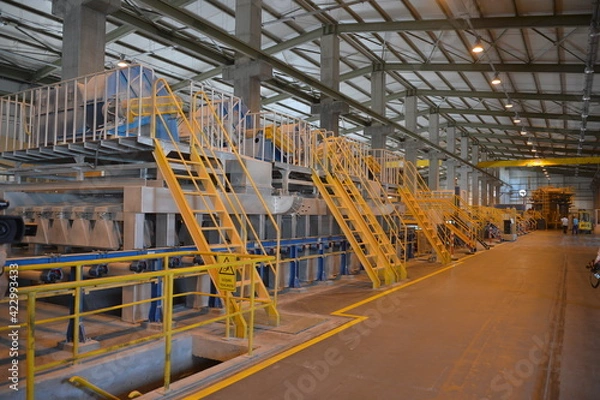 Obraz plant in warehouse