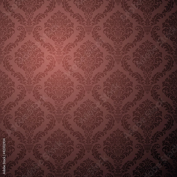 Obraz Seamless damask pattern