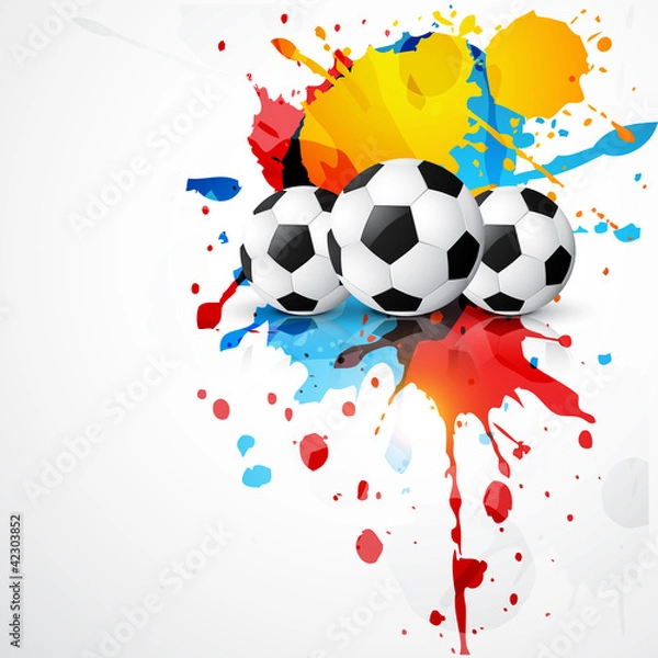 Fototapeta football design vector