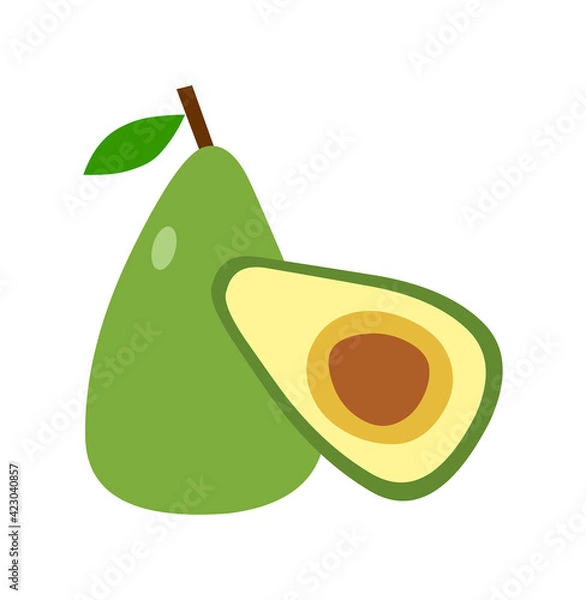 Obraz Avocado illustration