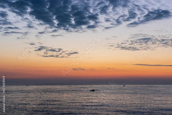 Obraz sunset over the sea