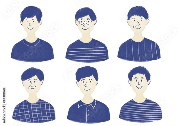 Obraz お父さん　父の日　男性