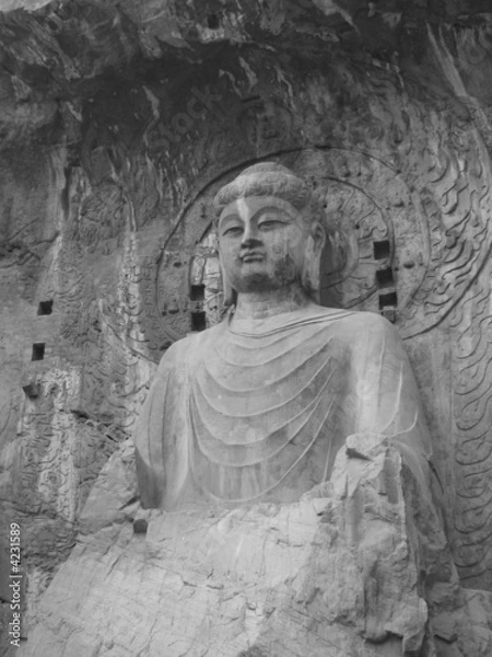 Obraz Seated Stone Buddha