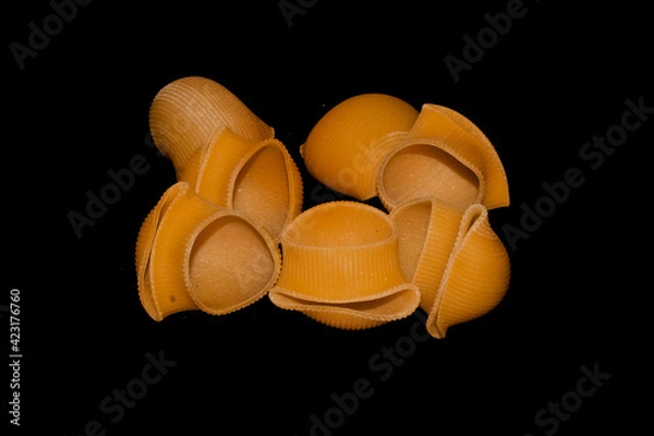 Obraz pasta isolated on white background