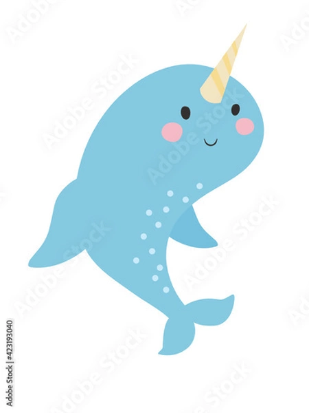 Obraz narwhal