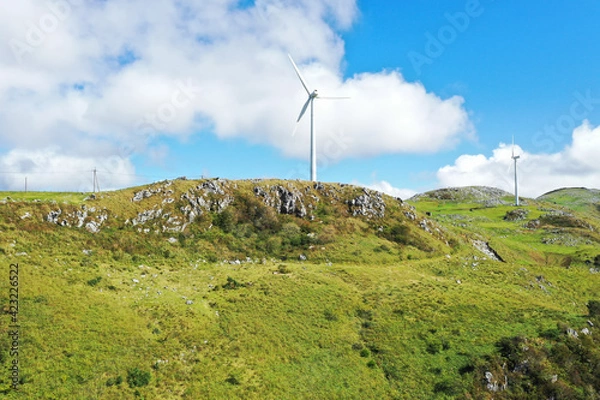 Fototapeta 愛媛県久万高原町　姫鶴平の風景