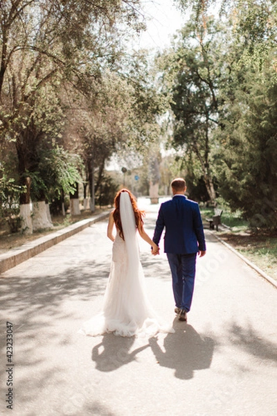 Obraz bride and groom