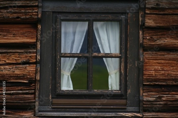 Fototapeta Finestra Tirolese