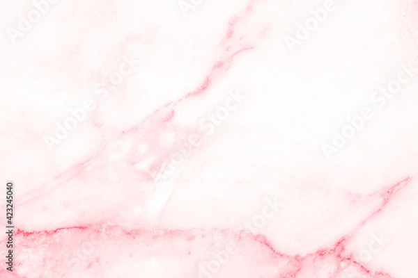 Obraz Marble granite white wall surface pink pattern graphic abstract light elegant for do floor ceramic counter texture stone slab smooth tile gray silver backgrounds natural for interior decoration.