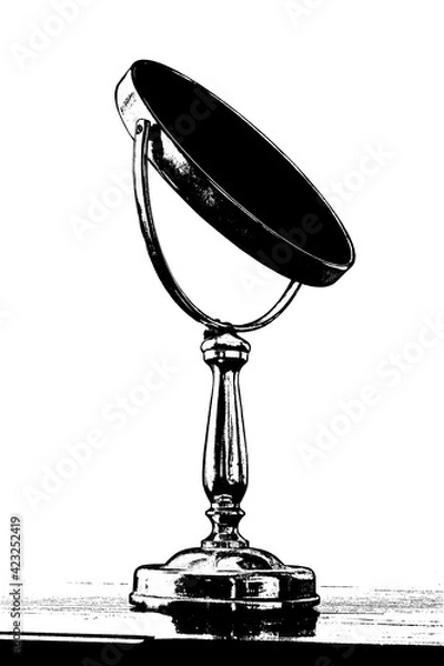 Obraz Beatuy Mirror Old and Rusty