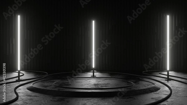 Obraz Dark atmosphere scene high quality render