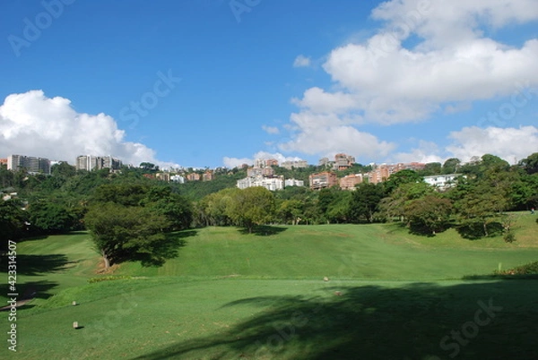 Obraz campo de golf