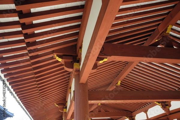 Obraz wood buildng joint 