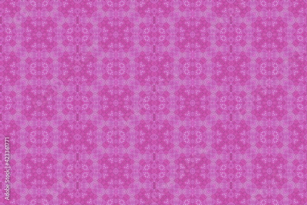 Obraz モザイク技法による幾何学的な模様のデザイン