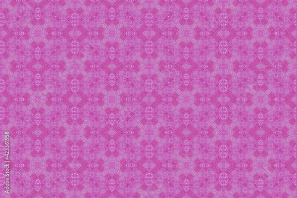 Obraz モザイク技法による幾何学的な模様のデザイン