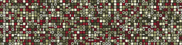 Obraz Abstract Geometric Pattern generative computational art illustration