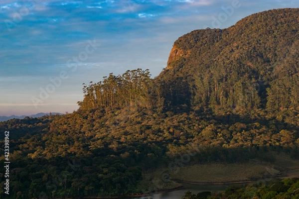Obraz Sunset over the mountains