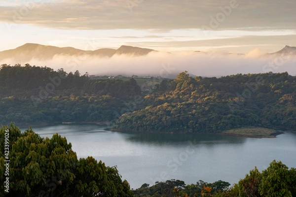 Obraz Sunrise over the lake