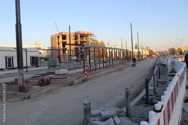 Obraz Road construction