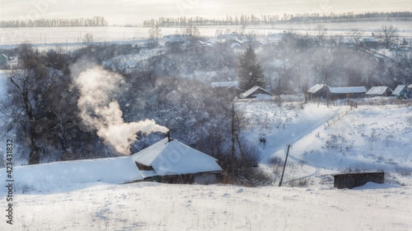 Obraz winter in the mountains