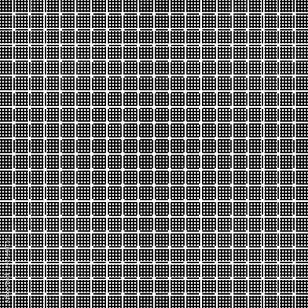 Obraz Fading and vanishing grid, mesh 3d abstract background
