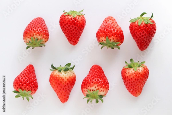 Obraz たくさんの苺（切り抜き用）	