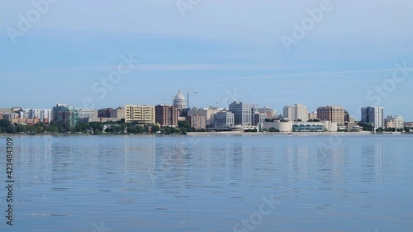 Fototapeta Madison Lake architecture urban