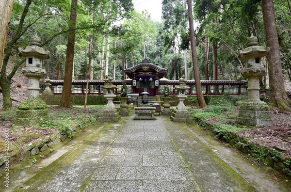 Obraz 根来寺　奥の院　和歌山県岩出市