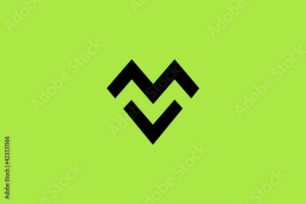 Fototapeta arrow mv logo