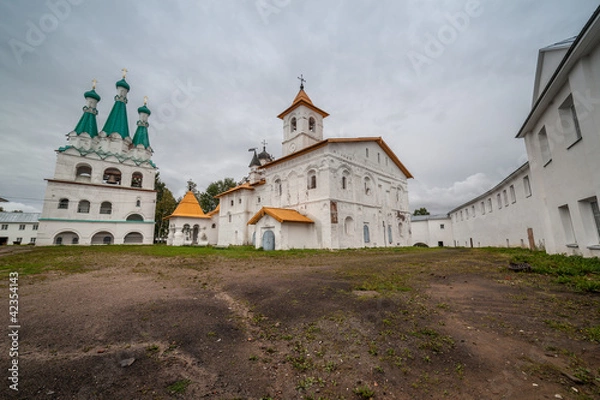 Obraz ancient architecture, man's monastery