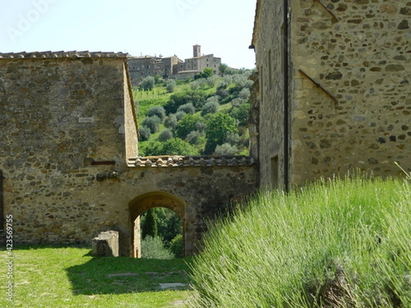 Fototapeta Старинное аббатство