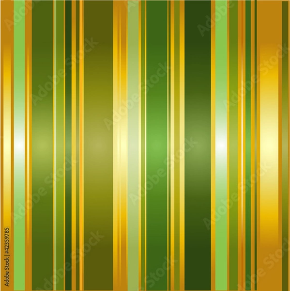 Obraz Strisce oro verdi