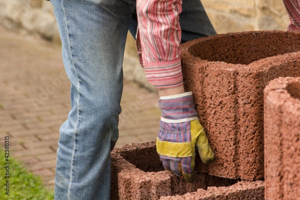 Obraz Terassenbau / Gartengestaltung