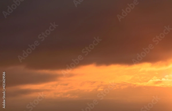 Fototapeta sky with clouds