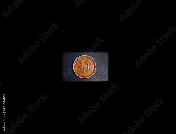 Fototapeta SUSHI ROLLS  and classic sushi and soups with some sweets, menu for sushi bar