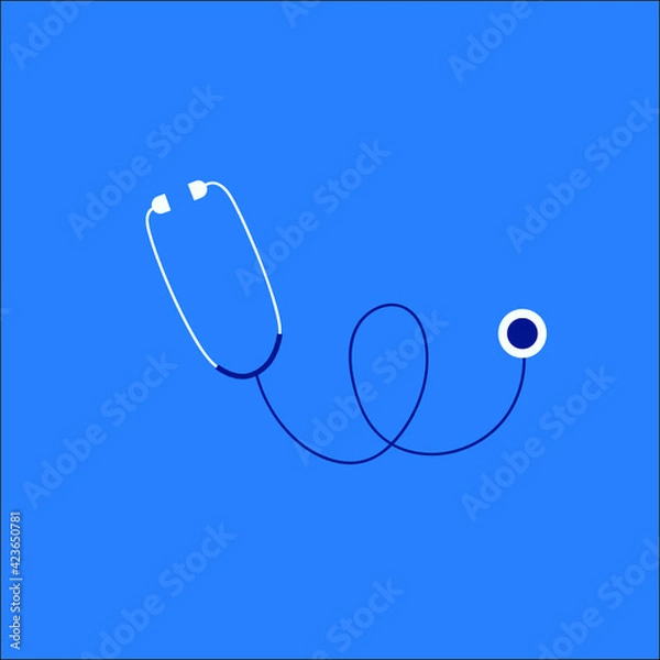 Fototapeta stethoscope vector design