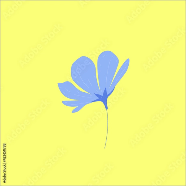 Fototapeta illustration of a flower
