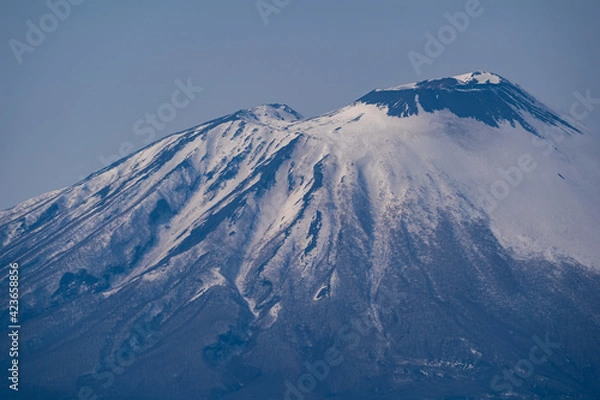 Fototapeta 岩手山のある風景