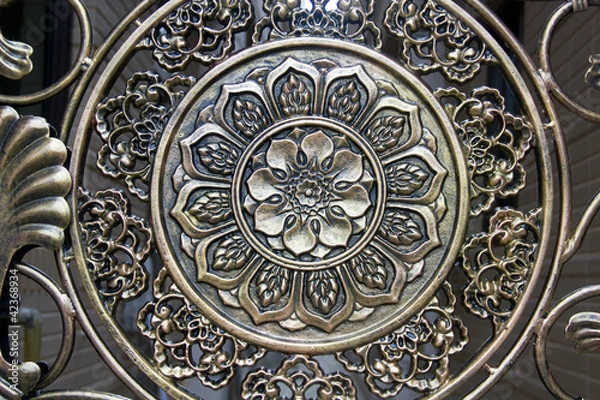 Obraz  steel pattern