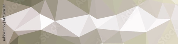 Fototapeta Abstract color Low-Polygones Generative Art background illustration