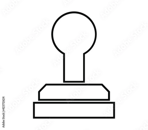 Obraz Stamp icon