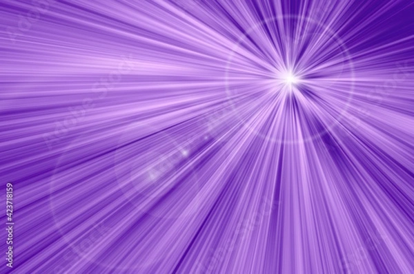 Obraz abstract purple background with rays