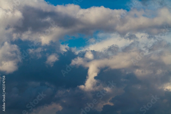 Fototapeta clouds in the sky
