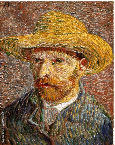 Obraz フィンセント・ファン・ゴッホ　自画像風