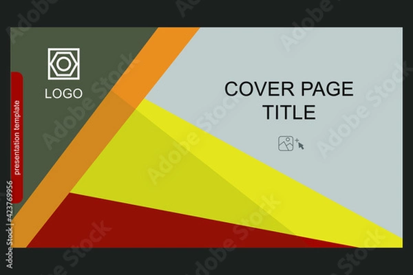 Fototapeta ppt presentation template