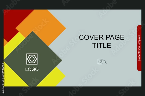 Fototapeta ppt presentation template