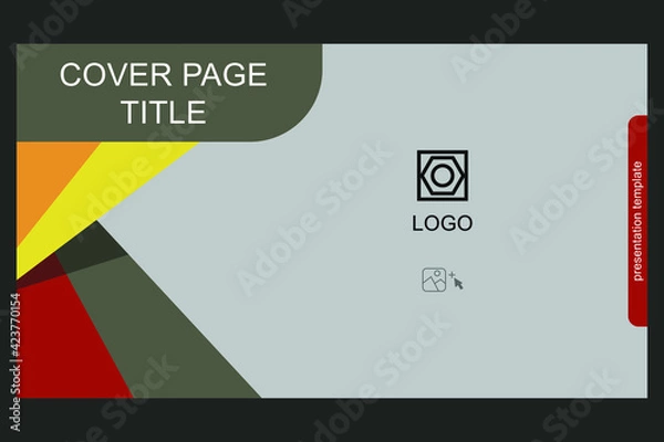 Fototapeta ppt presentation template