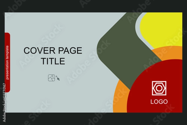 Fototapeta ppt presentation template