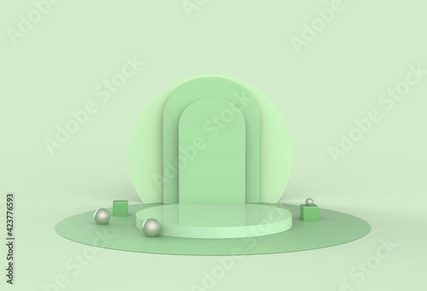 Fototapeta product showcase abstract 3d background