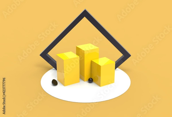 Fototapeta product showcase abstract background